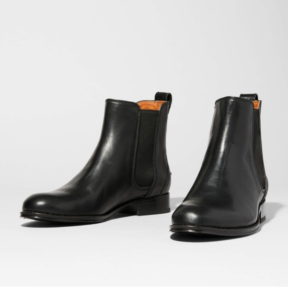 Ariat Two24 Parker Black Leather Chelsea Boots Size 6 and 9 New in Box - Picture 5 of 13